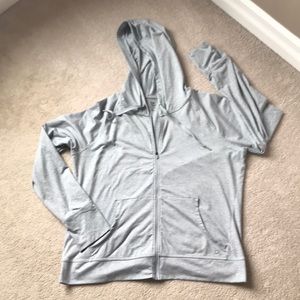 GapFit Brushed Tech Jersey Hoodie